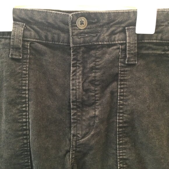 Time & Tru Corduroy Pants Sz 16 Womens Black Tapered Style 162711AA - Picture 7 of 10